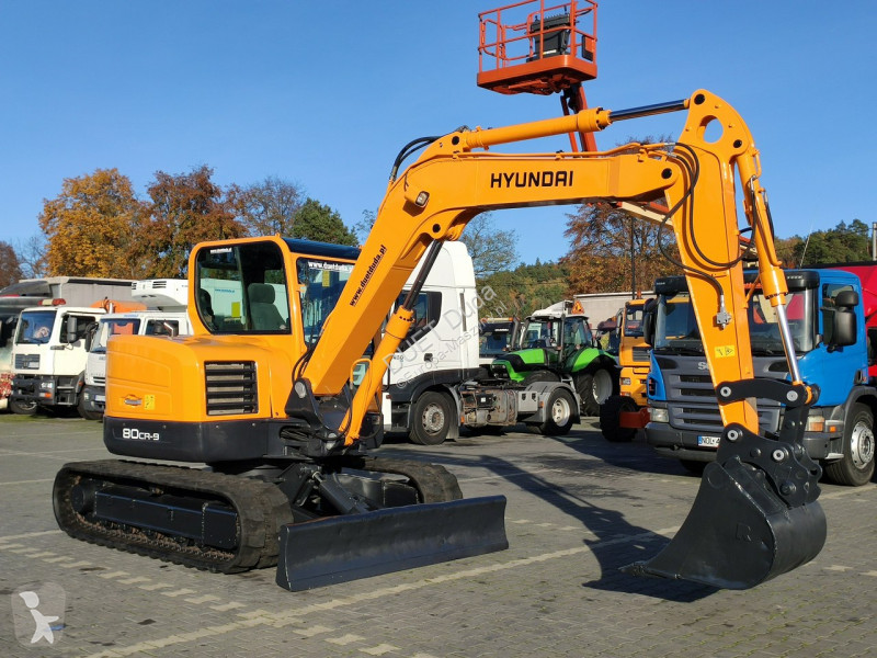 Excavadora Hyundai ROBEX 80CR-9 2013r 8,3 tony