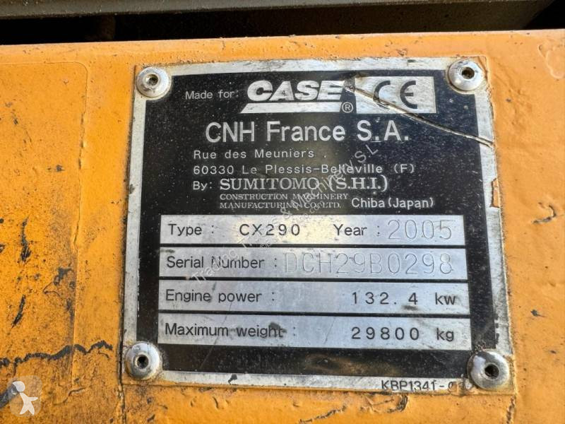 Excavadora Case