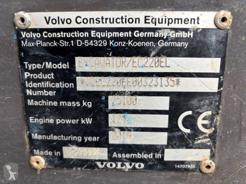 Graafmachine Volvo EC 220 E L - EC220EL - 220EL