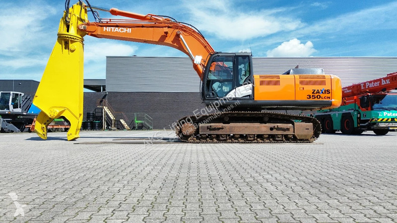 Excavadora Hitachi -5 with scrap shear Labounty...