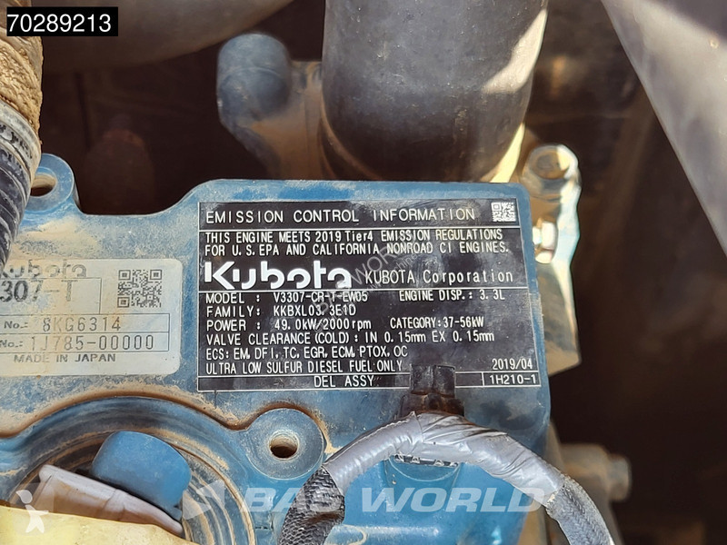 Skovl Kubota KX080-4a2 A/C