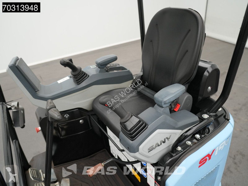 جرافة Sany SY19 E 22 kWh - CW/3 Buckets -...