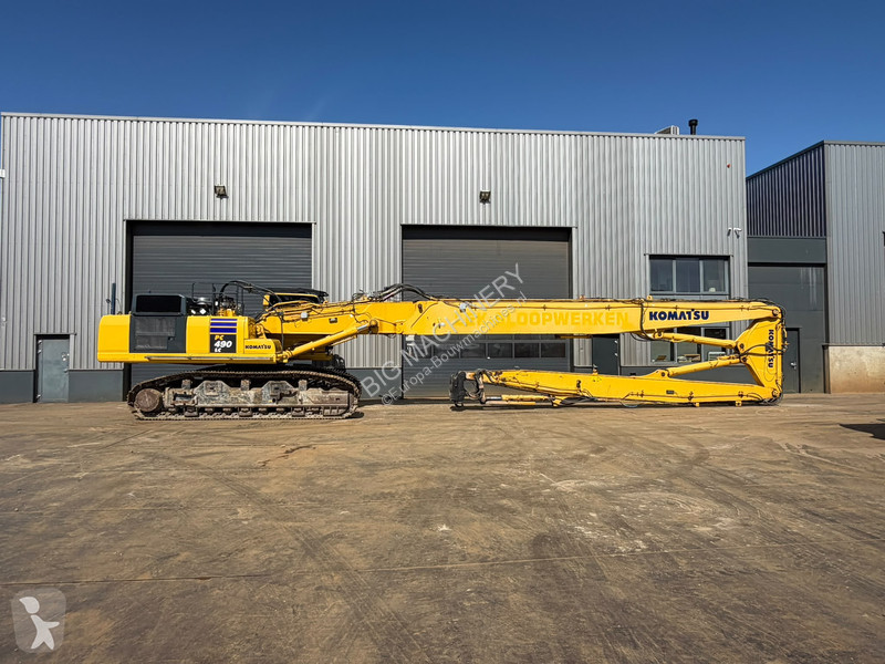 جرافة Komatsu PC490HRD10 - 28m Demolition Boom