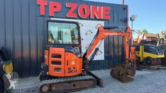 Rýpadlo Hitachi zx26u-5a cr cabine à 22 500 € ht