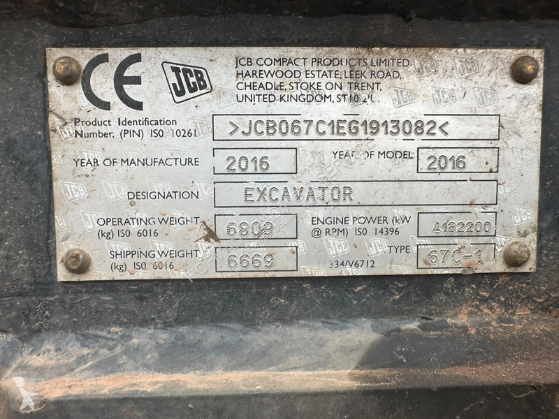 Rýpadlo JCB 67C-1