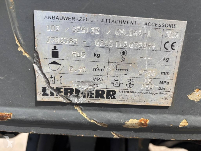 Rýpadlo Liebherr Compact (3 Buckets + Forks)