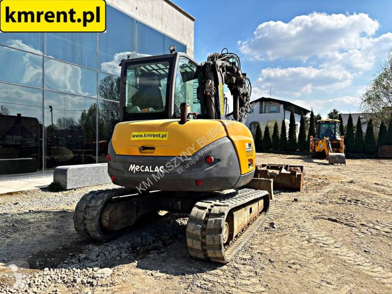 Lopatový nakládač Mecalac 6 MCR MINI-KOPARKA...