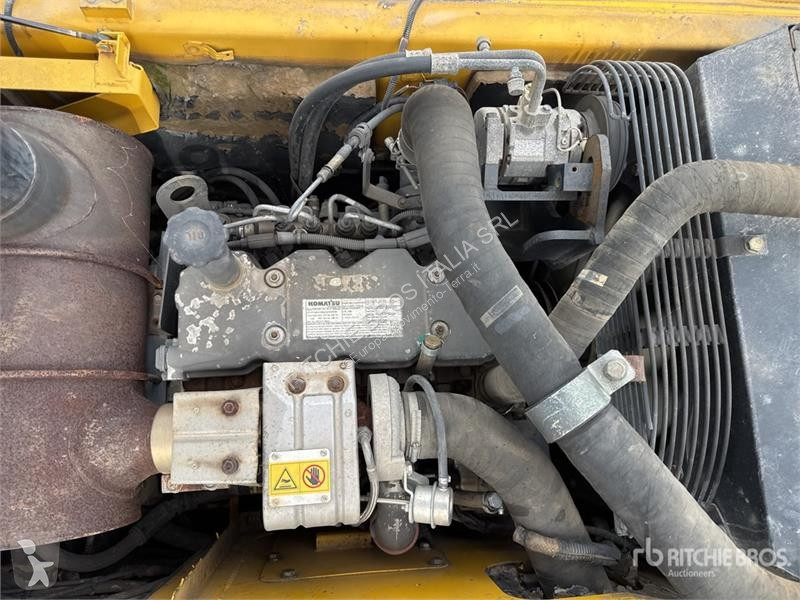 Escavadora Komatsu Wheel Excavator