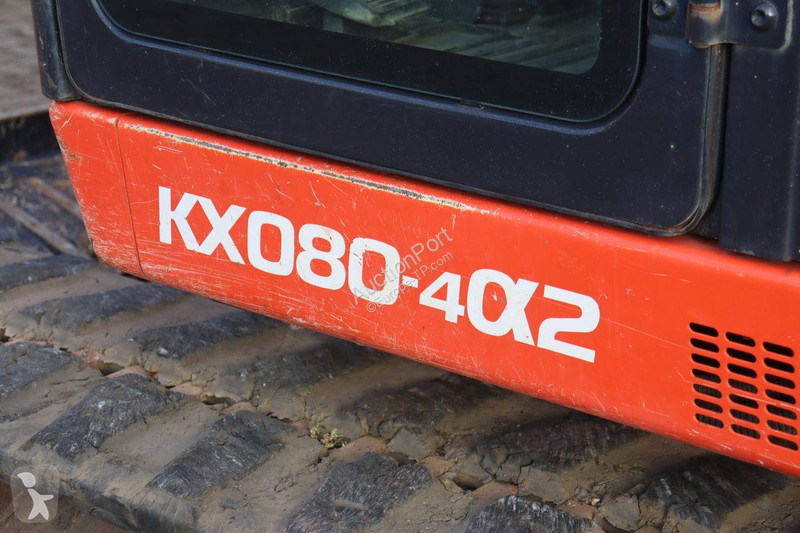 Excavadora Kubota KX080-4a2