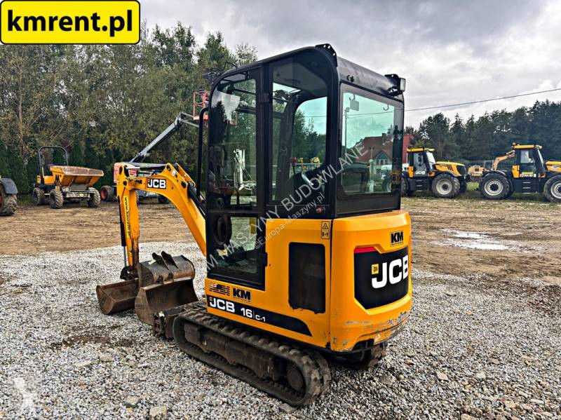 Skovel JCB 16 C-1 T3 MINI-KOPARKA 2022R MTH: 859