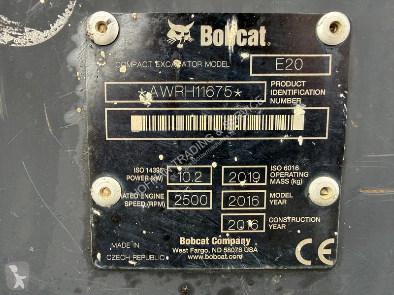 Pelle Bobcat E20