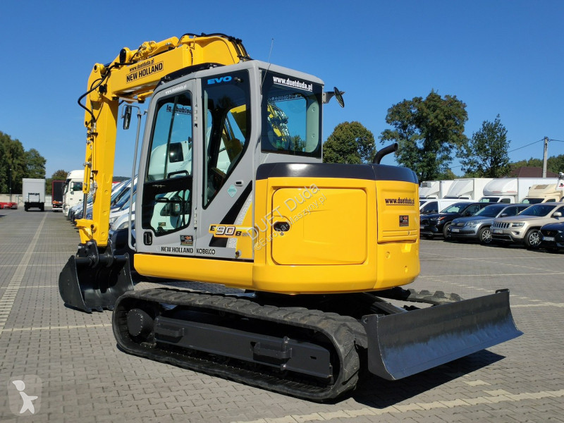 Escavadora New Holland E90B -2 Gąsienicowa 10ton