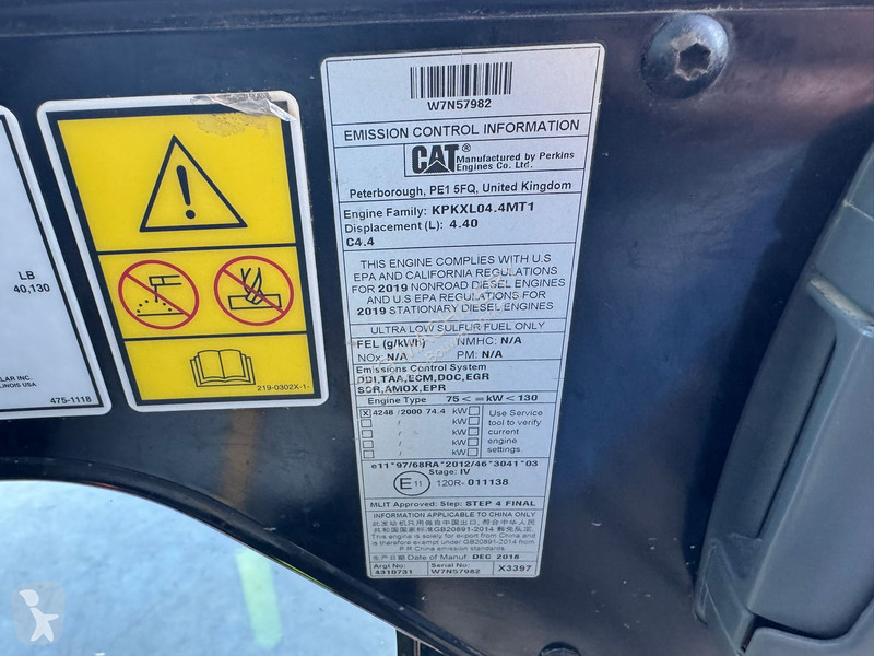 Excavator Caterpillar F LCR