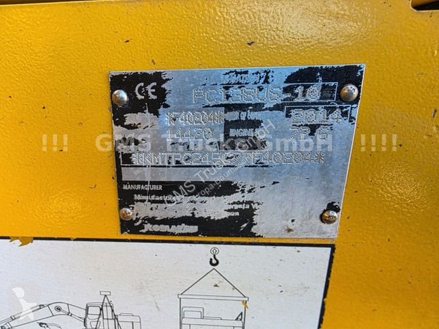 Graafmachine Komatsu PC 138 US 10 /Gummi...