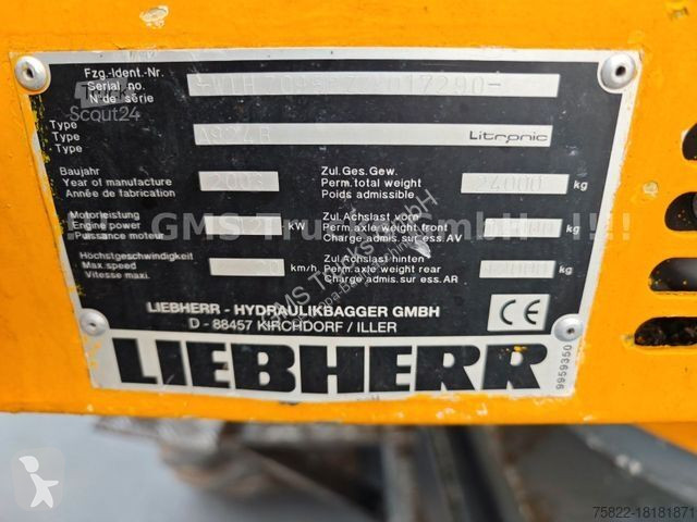 Escavadora Liebherr 924 / Holz / Wood / Winch /...