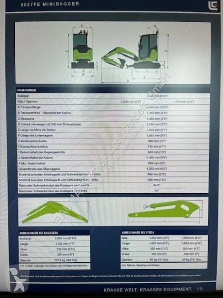 Excavator LiuGong 9027 FE Electric, SW OQ 30...