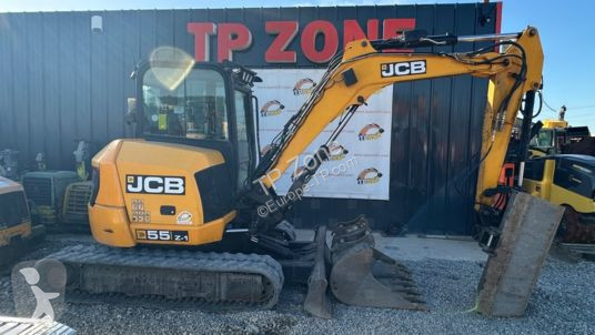 جرافة JCB 55z-1 powertilt à 25 900 € ht