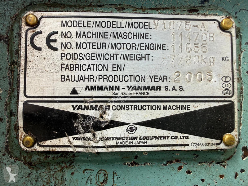 Rýpadlo Yanmar Vio75