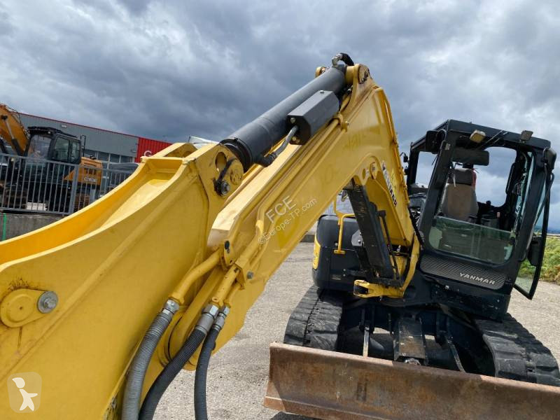 جرافة Yanmar SV 100-2A -1er Main endommagée