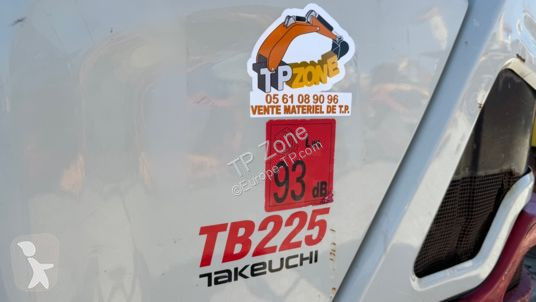 جرافة Takeuchi tb225 voies variables à 23 900 € ht