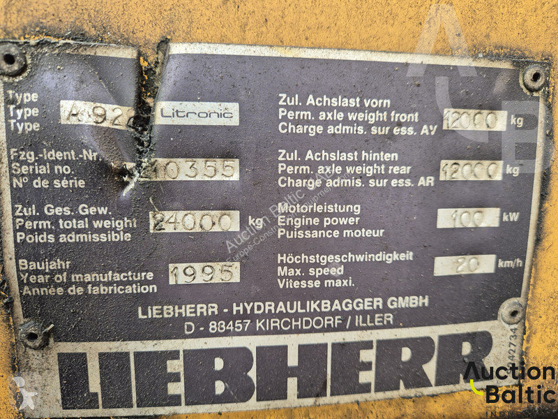 Rýpadlo Liebherr