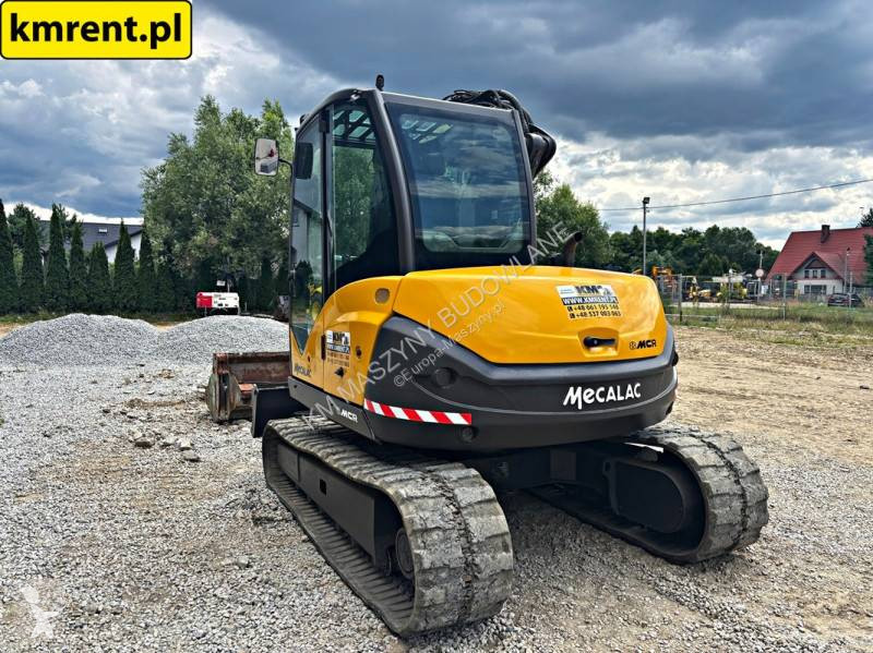 Lopatový nakládač Mecalac 8 MCR MINI-KOPARKA...