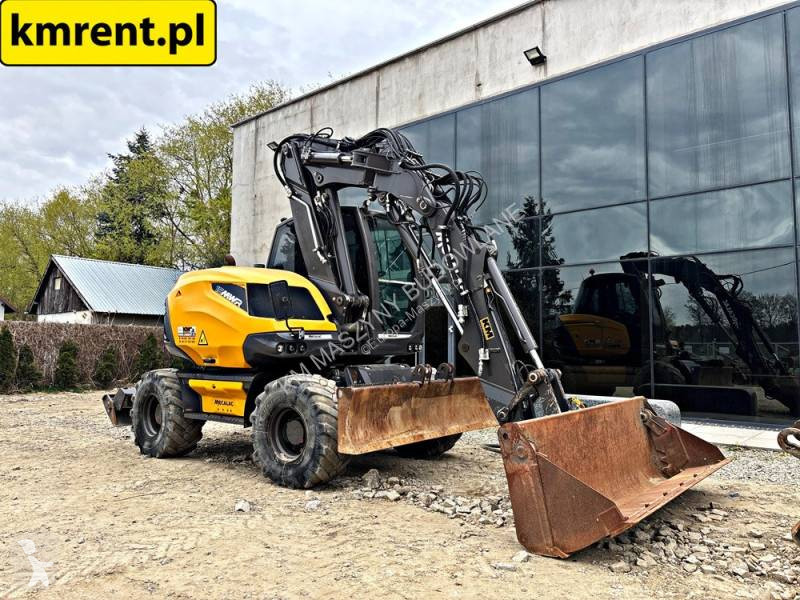 Lopatový nakládač Mecalac 15 MWR KOPARKA KOŁOWA...
