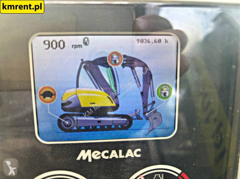 Skovel Mecalac 8 MCR MINI-KOPARKA 2010R |...