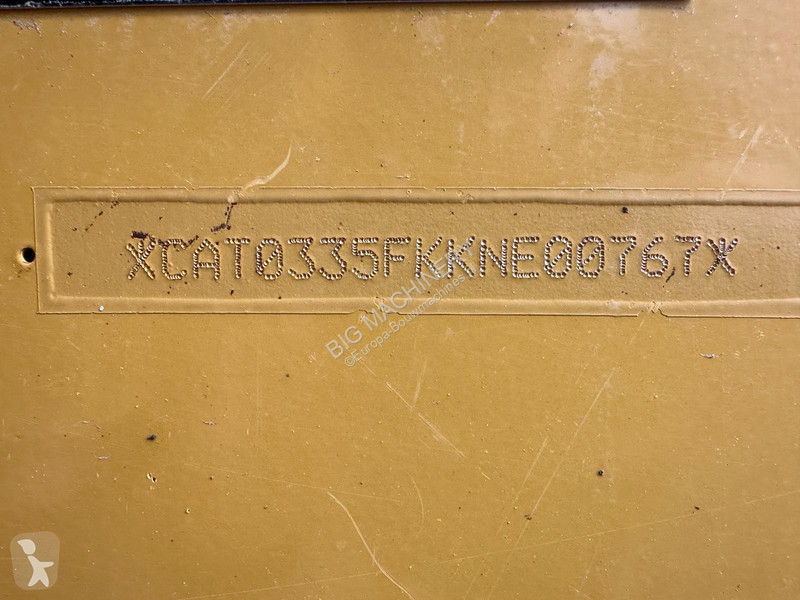 Graafmachine Caterpillar 335F L CR