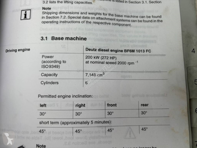 Excavator Sennebogen R  -- Hydr undercarriage --