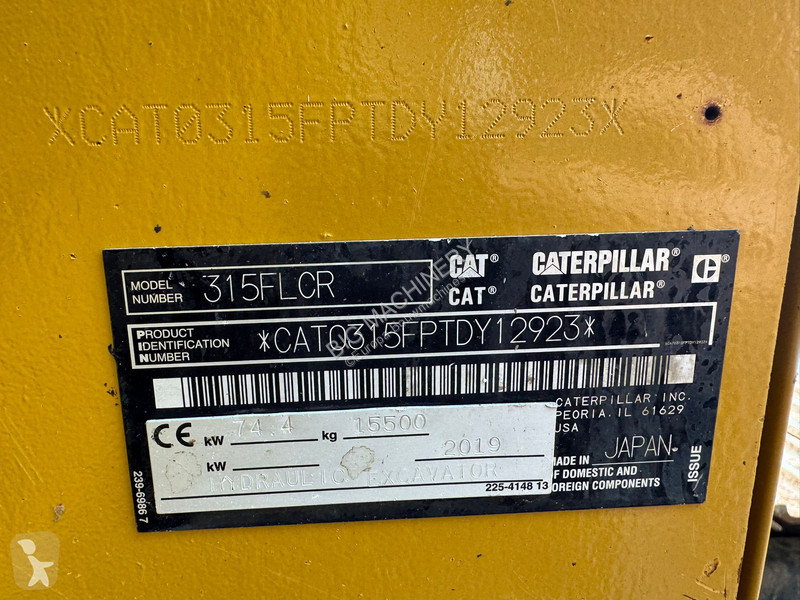 Excavator Caterpillar F LCR