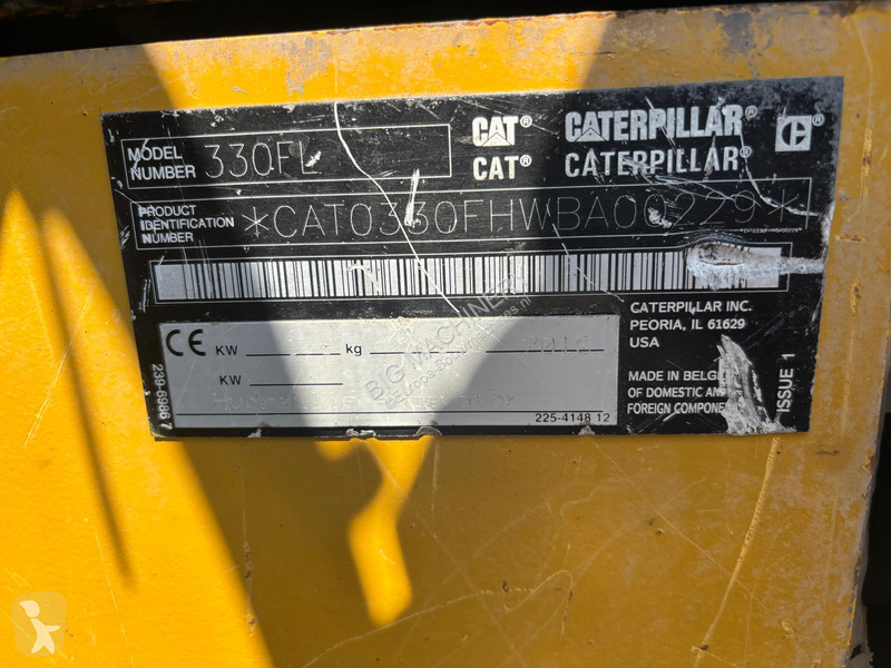 Graafmachine Caterpillar FL