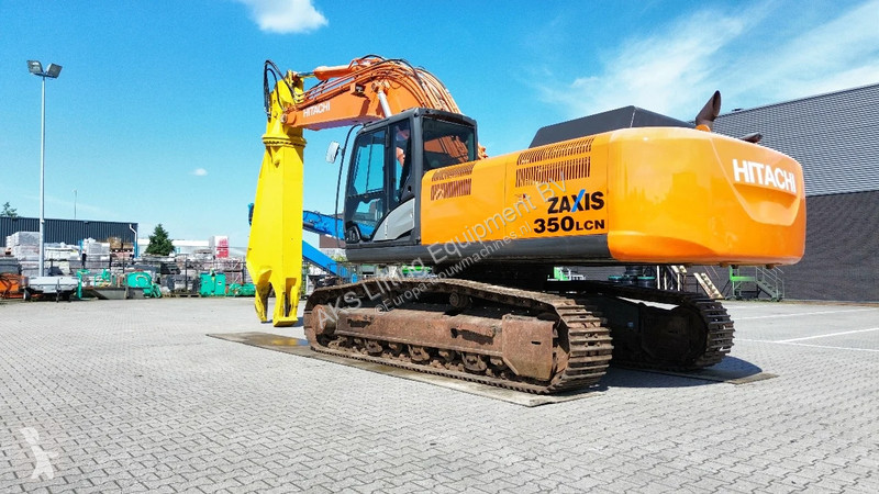 Excavadora Hitachi -5 with scrap shear Labounty...