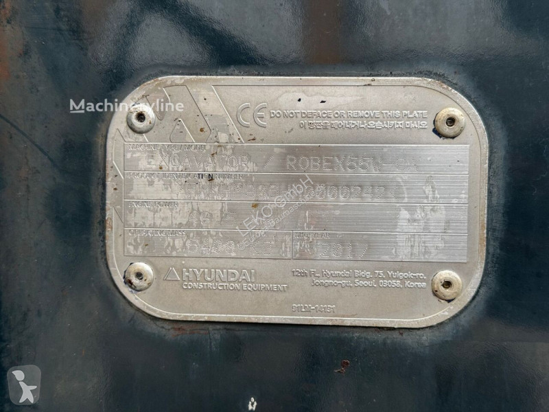 جرافة Hyundai Robex 55W-9A