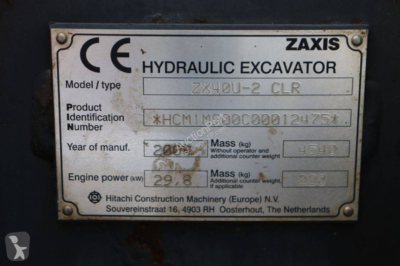 Excavator Hitachi CLR