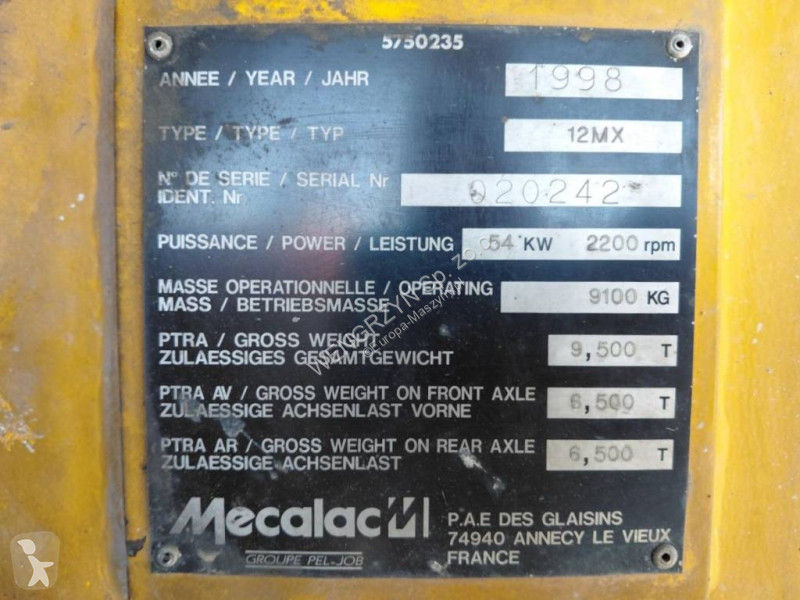 Rýpadlo Mecalac