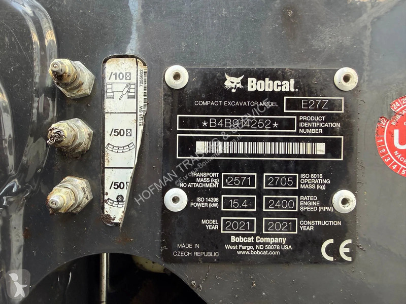 Skovl Bobcat E27