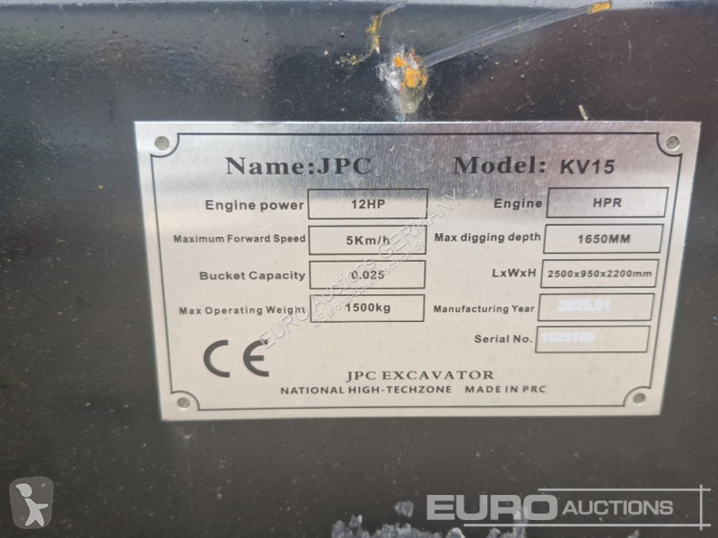 Rýpadlo JPC KV15