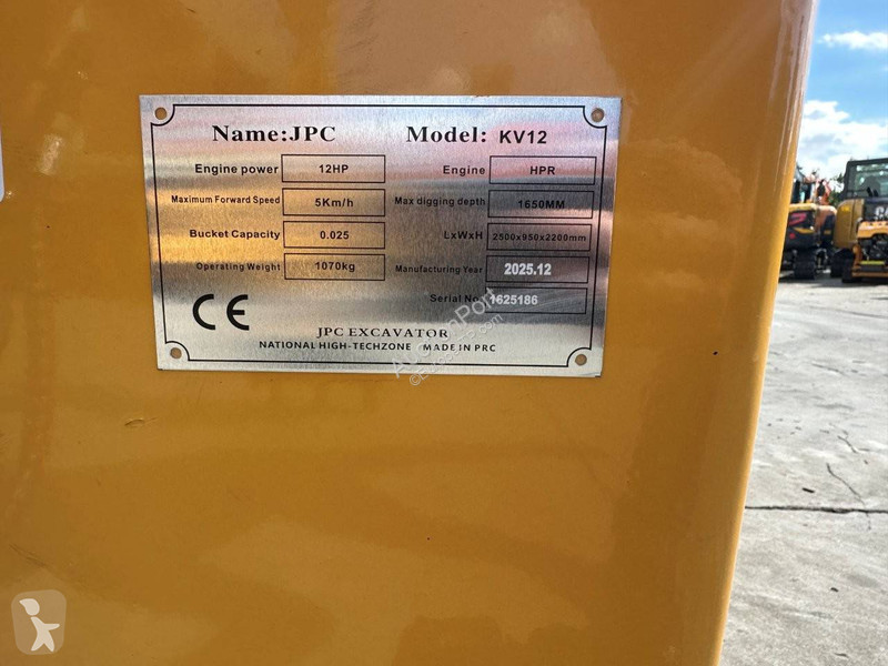 Lopatový nakládač JPC KV12