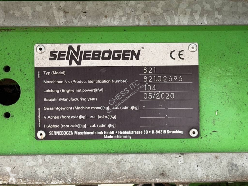 Rýpadlo Sennebogen 821 M - 821 E - 821M - 821E