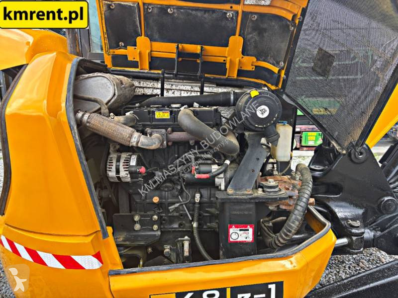 Lopatový nakládač JCB 48Z-1 MINI-KOPARKA 2017R....