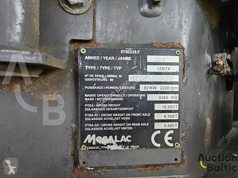Excavator Mecalac 12 M TX