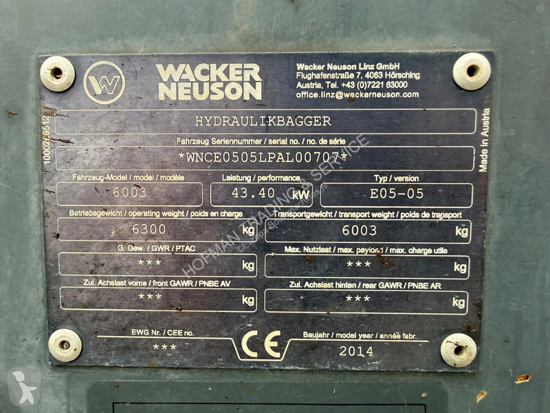 Экскаватор Wacker Neuson
