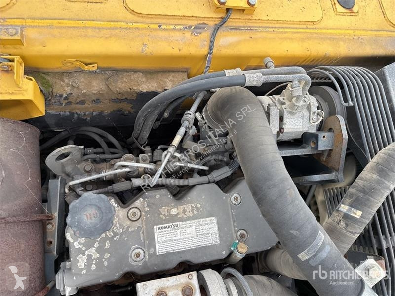 Escavadora Komatsu Wheel Excavator