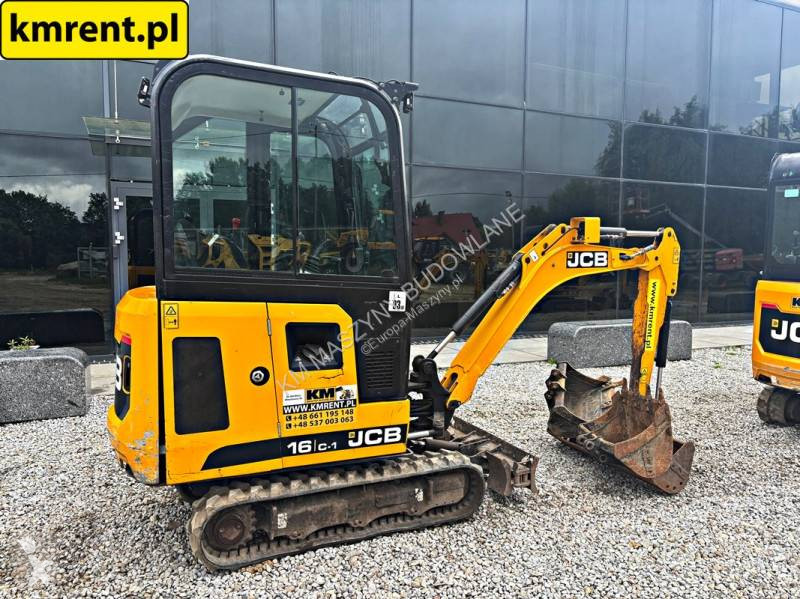 Skovel JCB 16 C-1 T3 MINI-KOPARKA 2022R MTH: 1274