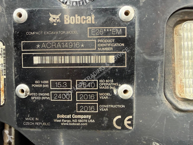 Skovel Bobcat