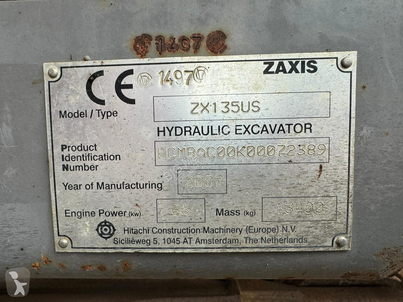 Excavadora Hitachi