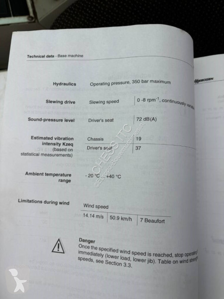 Excavator Sennebogen R  -- Hydr undercarriage --