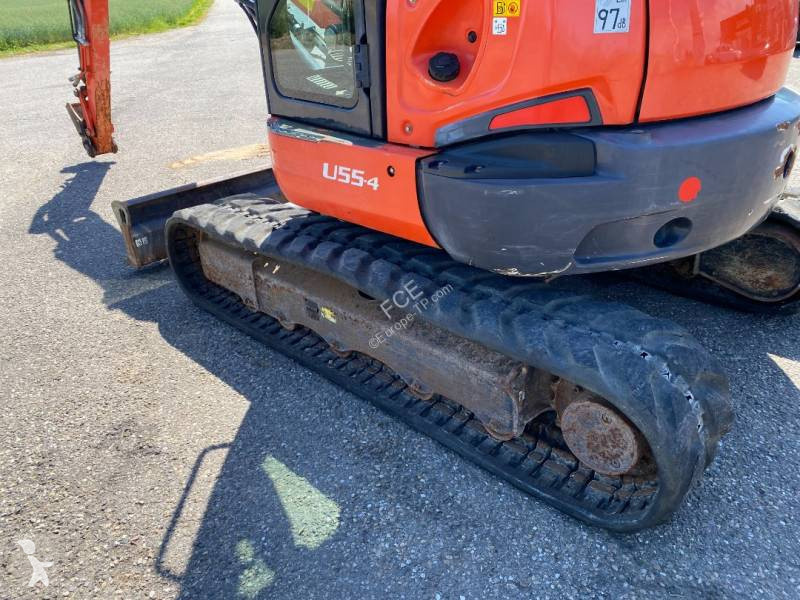 جرافة Kubota U55-4 1er Main/Certificat CE...