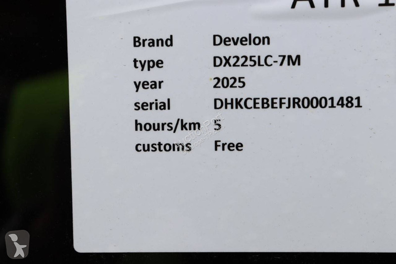 Graafmachine  DX225LC-7M